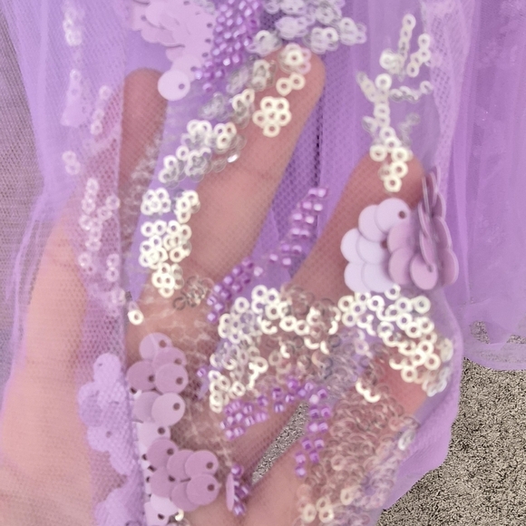 Lavender Formal Prom dress - Picture 8 of 11